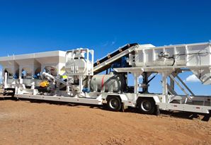 Central de Concreto Rolado Lintec & Linhoff móvel