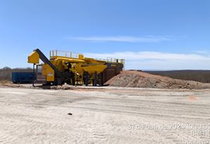 Usina de Asfalto CDP  7001 - Vista rampa