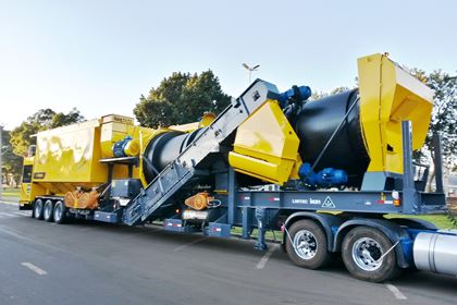 Planta móvil 160 tph