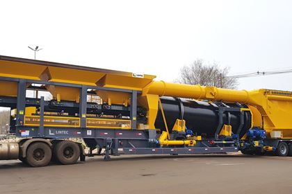 Usina de Asfalto Móvel CDP 14001