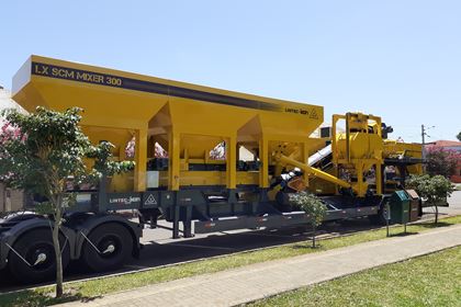 Usina de Solos Móvel 300 t/h