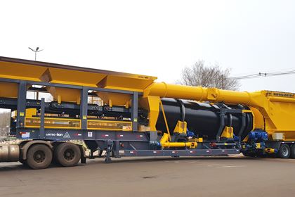 Planta asfaltica movil 140 tph