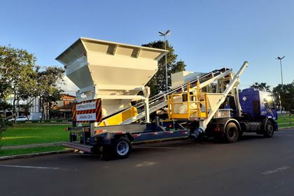 Central de Concreto Móvel TGM Max