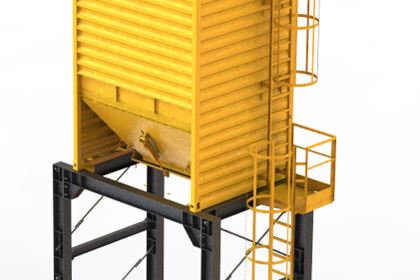 Silo de massa pronta