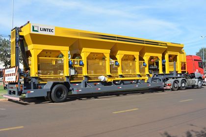 1º  Chassi - Dosador de Agregados